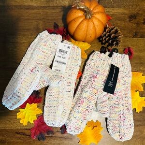 INC International Concepts Multicolor Knit Mittens - 2 Pairs